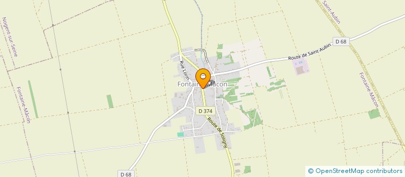 localisation de l'entreprise ASS FONCIERE REMEMBREMENT FONTAINE-MACON  FONTAINE-MACON