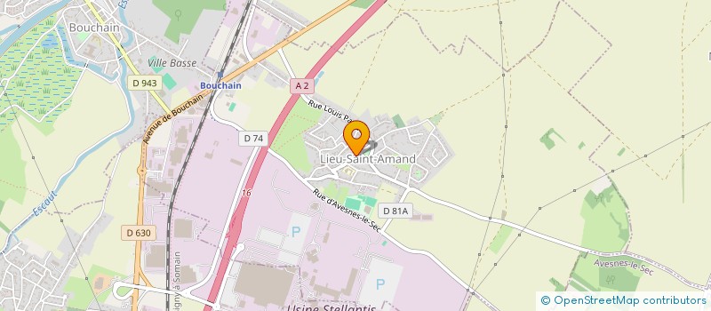 localisation de l'entreprise ASS FONCIERE REMEMBREMENT LIEU ST AMAND à LIEU-SAINT-AMAND