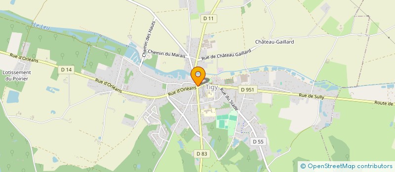 localisation de l'entreprise ASS FONCIERE REMEMBREMENT NEUVY SULLIAS  NEUVY-EN-SULLIAS