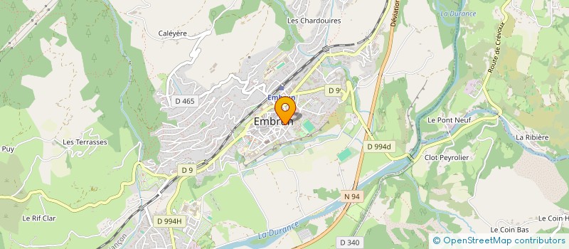 localisation de l'entreprise ASS FONCIERE REMEMBREMENT PUY SANIERES  PUY-SANIERES