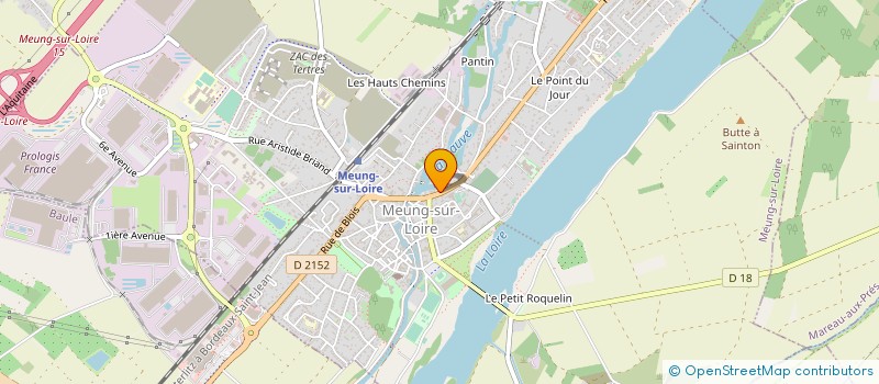 localisation de l'entreprise ASS FONCIERE REMEMBREMENT RIVE GAUCHE  MEUNG-SUR-LOIRE