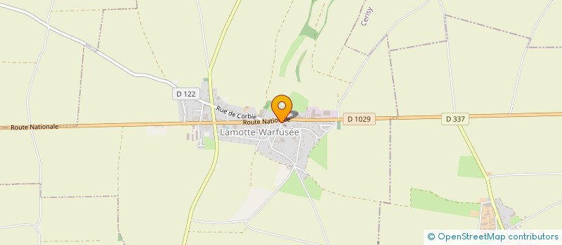 localisation de l'entreprise ASS FONCIERE REMEMBRT LAMOTTE WARFUSEE  LAMOTTE-WARFUSEE