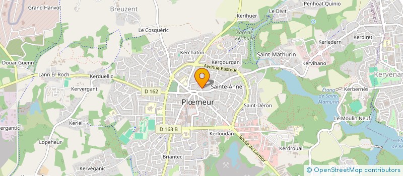 localisation de l'entreprise ASS FONCIERE URBAINE A DU CAUDRIC à PLOEMEUR