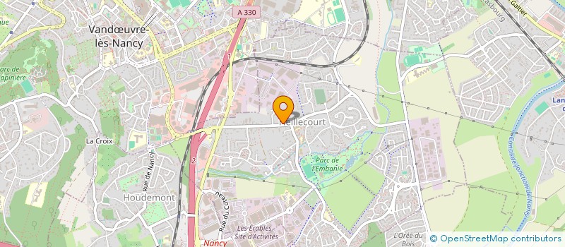 localisation de l'entreprise ASS FONCIERE URBAINE BRIGADE HEILLECOURT  HEILLECOURT