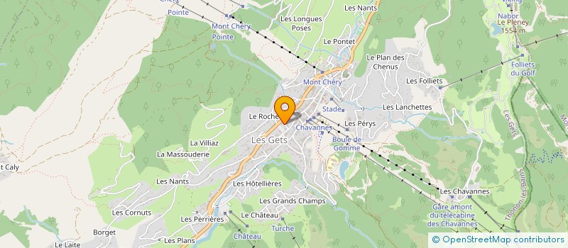 localisation de l'entreprise ASS FONCIERE URBAINE DU CHAR ROND à LES GETS