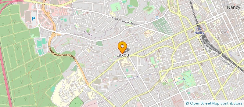localisation de l'entreprise ASS FONCIERE URBAINE LONGUE REIL à LAXOU