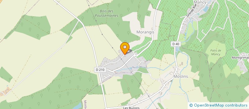 localisation de l'entreprise ASS FONCIERE URBAINE MORANGIS LA CENSE à MORANGIS