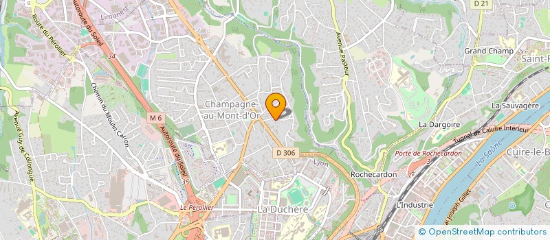 localisation de l'entreprise ASS FONDATION LEA ET NAPOLEON BULLUKIAN  CHAMPAGNE-AU-MONT-D'OR