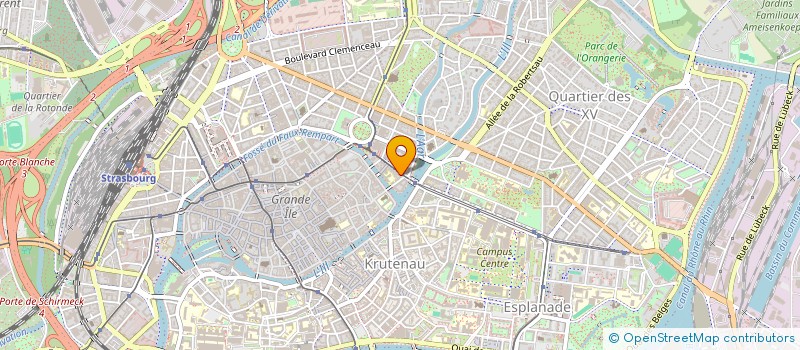 localisation de l'entreprise ASS FONDATION MECENAT SCIENCE ET ART à STRASBOURG
