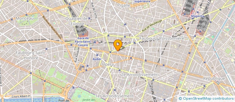 localisation de l'entreprise ASS  FONDATION POTOCKI  PARIS