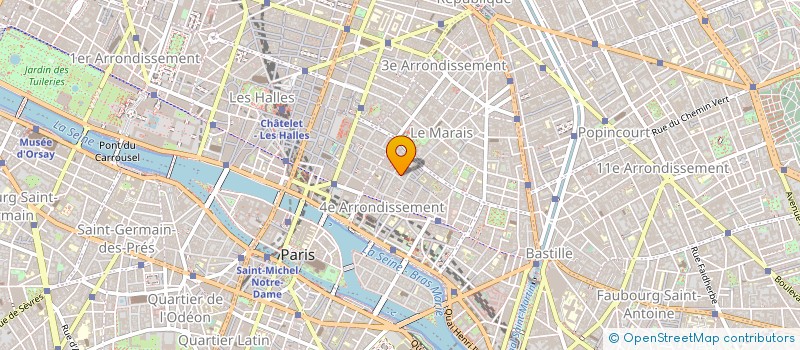 localisation de l'entreprise ASS  FONDATION POUR LE PATRIMOINE  PARIS