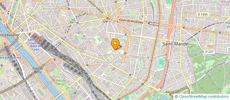 localisation de l'entreprise ASS  FONDAVENIR  PARIS