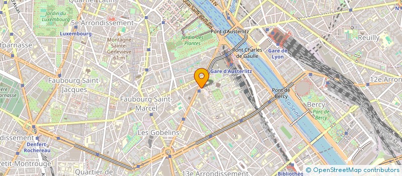 localisation de l'entreprise ASS FOR CON ENS RECH MED GEN MED IN ADDI  PARIS