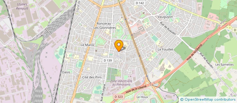 localisation de l'entreprise ASS FORCE OUVRIERE CONSOMMAT à LE MANS