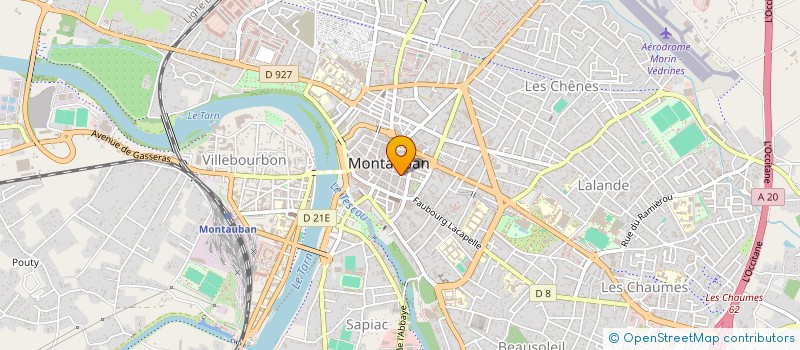 localisation de l'entreprise ASS FORCE OUVRIERE CONSOMMATEURS  MONTAUBAN