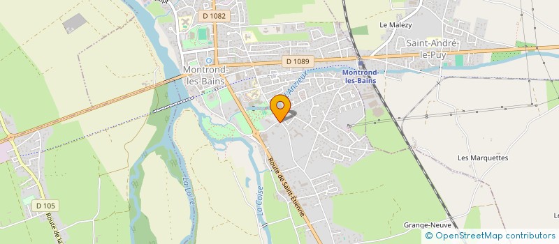 localisation de l'entreprise ASS FOREZIENNE DE LA PETITE ENFANCE à CRAINTILLEUX
