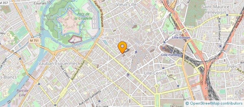 localisation de l'entreprise ASS FORM PERMANENTE PROFESS DES VINS à LILLE