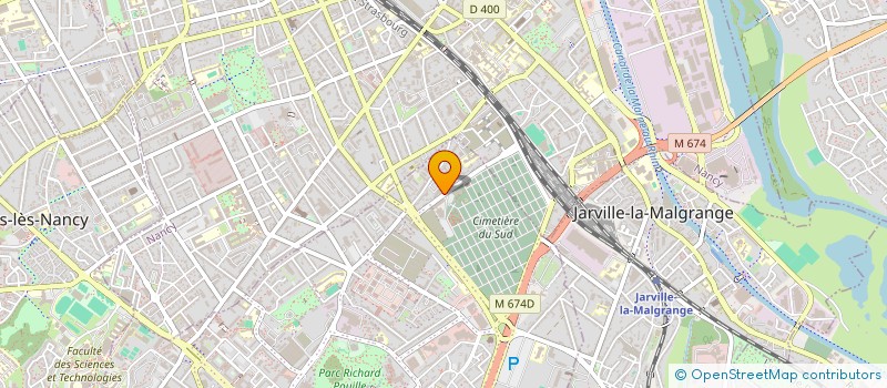 localisation de l'entreprise ASS FORMA PERSONNEL ORGANISMES MA EST à VANDŒUVRE-LES-NANCY