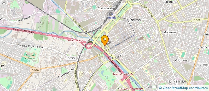 localisation de l'entreprise ASS FORMAT INFORMAT CHAMPAGNE ARDENNES à REIMS