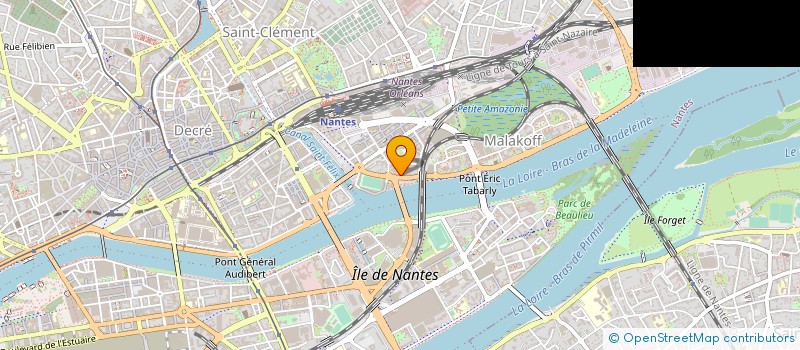localisation de l'entreprise ASS FORMAT MED NANTES EST JULES VERNE à NANTES