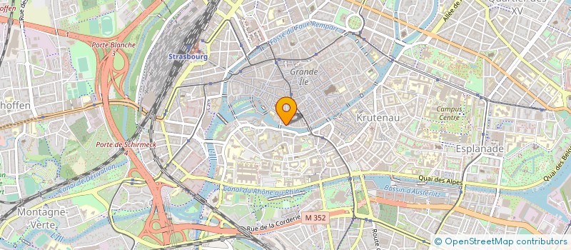 localisation de l'entreprise ASS FORMAT ORGANISTES EGLISES PROTESTANT à STRASBOURG
