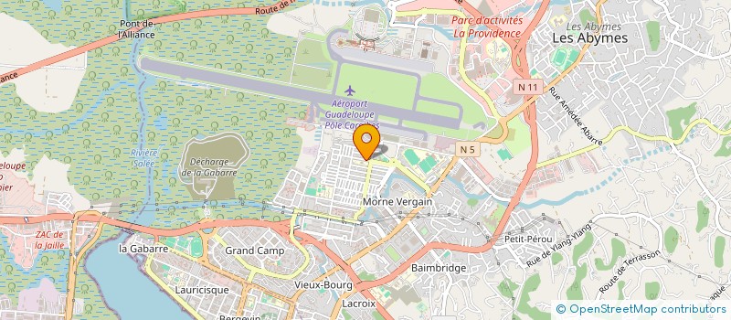 localisation de l'entreprise ASS FORMATEURS SANS FRONTIERES à LES ABYMES