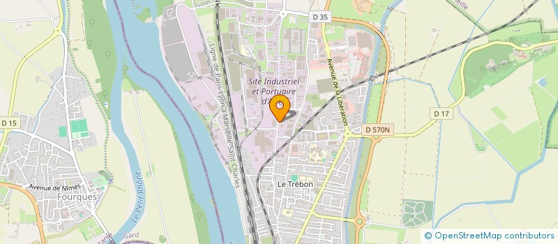 localisation de l'entreprise ASS FORMATIC à ARLES