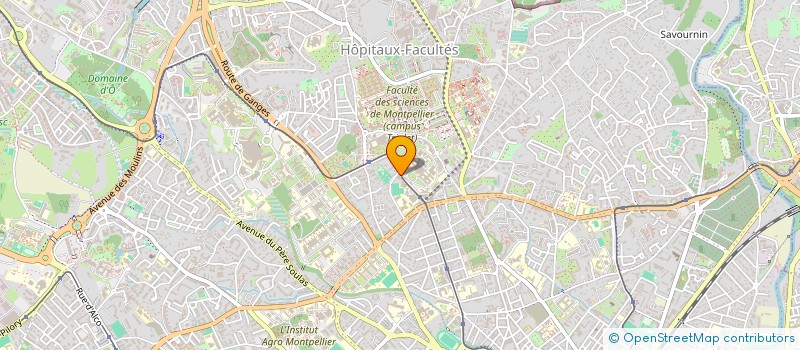 localisation de l'entreprise ASS FORMATION ANESTHESIE REANIMATION à MONTPELLIER