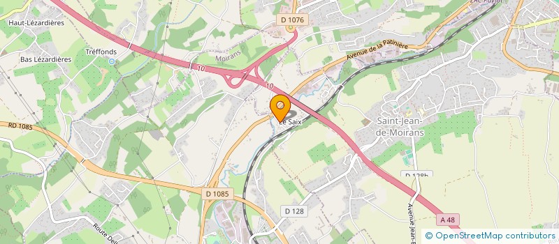 localisation de l'entreprise ASS FORMATION AUTREMENT AFORA  MOIRANS