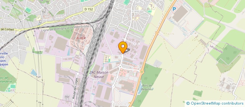 localisation de l'entreprise ASS FORMATION CONDUCTEUR PROFESSIONNEL à BRETIGNY-SUR-ORGE