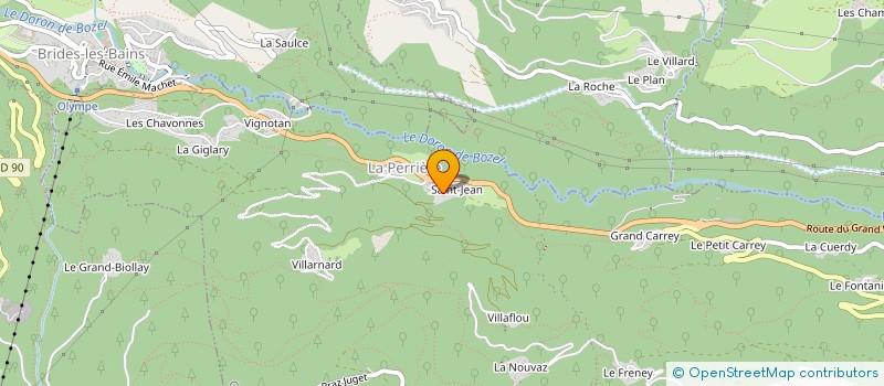 localisation de l'entreprise ASS FORMATION CONDUCTEURS ENGINS DAMAGE à COURCHEVEL