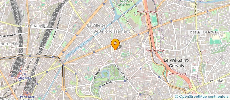 localisation de l'entreprise ASS FORMATION CONTINUE ENTR PARTICULIER  PARIS