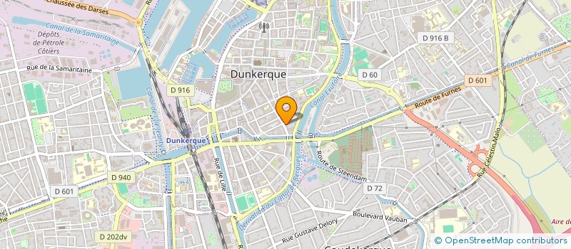 localisation de l'entreprise ASS FORMATION FONCTION MAINTIEN A DOMICI à DUNKERQUE