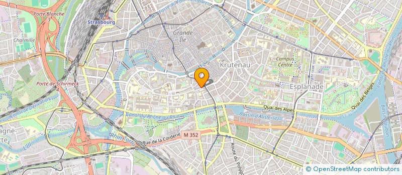 localisation de l'entreprise ASS FORMATION GESTION POTENTIELS HUMAINS à STRASBOURG