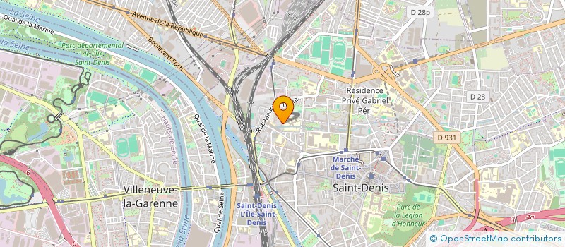 localisation de l'entreprise ASS FORMATION INSERTION DEVEL ET EMPLOI à SAINT-DENIS