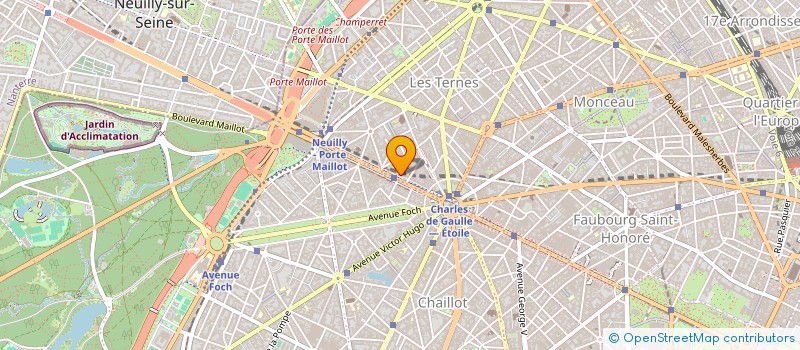 localisation de l'entreprise ASS FORMATION PERSONNEL SOC FINANCIERES à PARIS