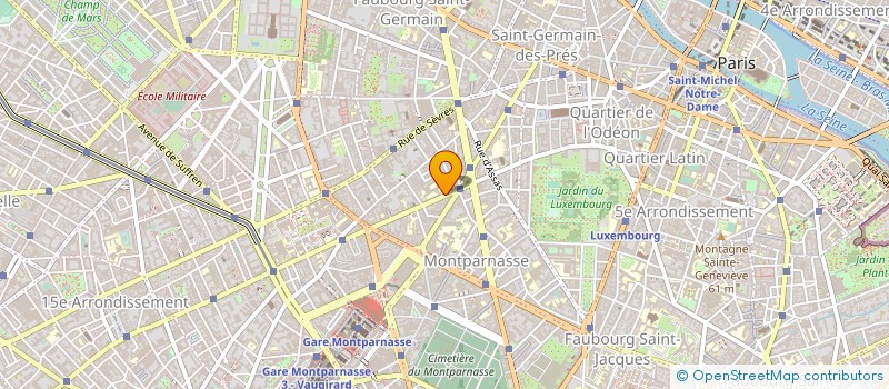 localisation de l'entreprise ASS FORMATION PROFESSION ENSEIG TECH PRI  PARIS