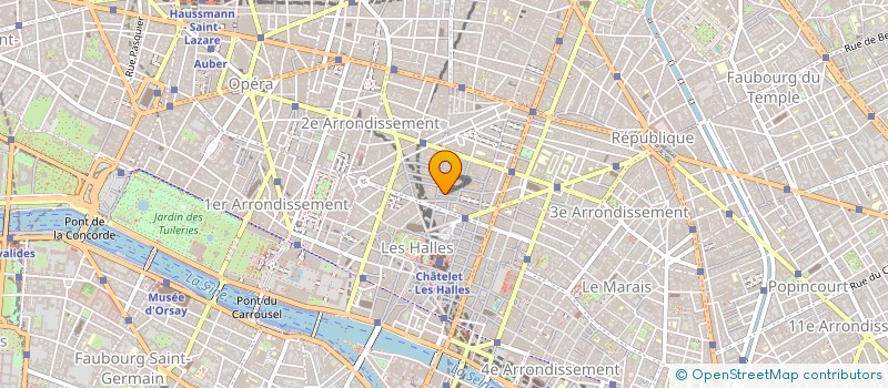 localisation de l'entreprise ASS FORMATION PROFESSIONNELLE A PARIS à PARIS