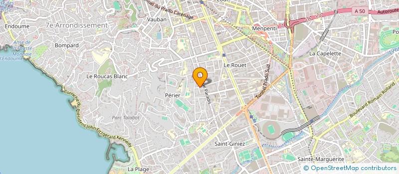 localisation de l'entreprise ASS FORMATION RECHERCHE ORTHOPHONIE à MARSEILLE