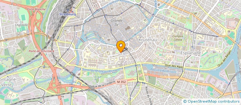 localisation de l'entreprise ASS FORMATION RECHERCHE PSYCHO ENFANT à STRASBOURG