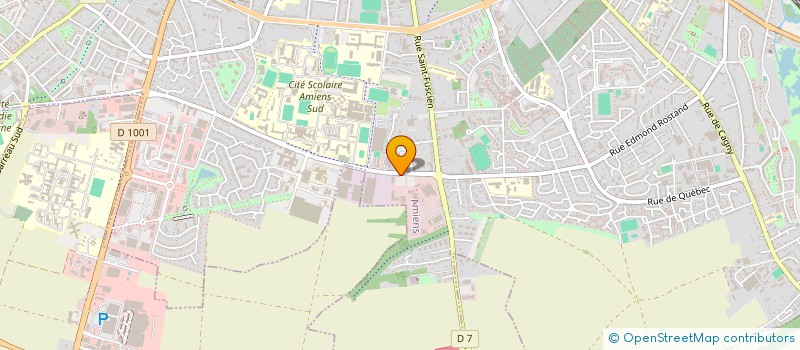 localisation de l'entreprise ASS FORMATION SALARIES AGRICULTURE à AMIENS