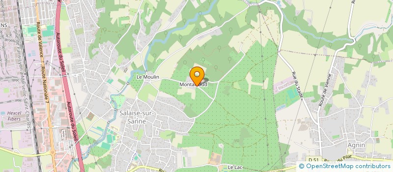 localisation de l'entreprise ASS FORMATION TAXIDERMISTES DE FRANCE  SALAISE-SUR-SANNE