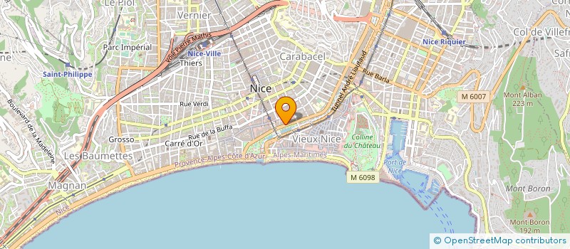 localisation de l'entreprise ASS FORMATION URGENCE ET MEDECINE à NICE