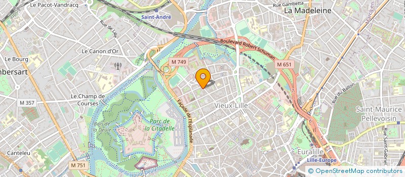 localisation de l'entreprise ASS FORUM GIPHAR LILLE 96 à LILLE