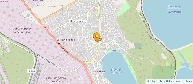 localisation de l'entreprise ASS FOS'NOTE  FOS-SUR-MER