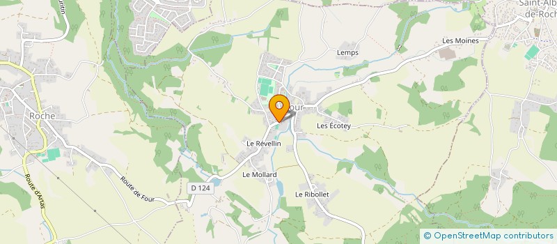 localisation de l'entreprise ASS FOUR SPORTS SOLIDARITE à FOUR