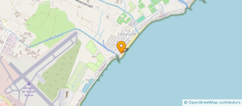 localisation de l'entreprise ASS FOUS DE RUE à HYERES