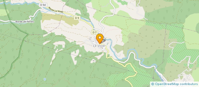 localisation de l'entreprise ASS FOYER RURAL  LE VIVIER