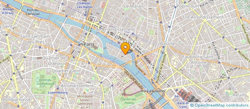 localisation de l'entreprise ASS FOYERS LAVIGIE à PARIS