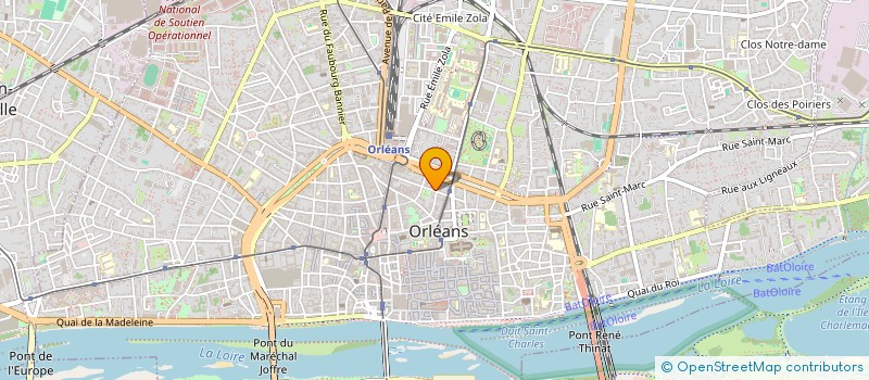 localisation de l'entreprise ASS FR CONSEIL COMMUNE EUROP à ORLEANS